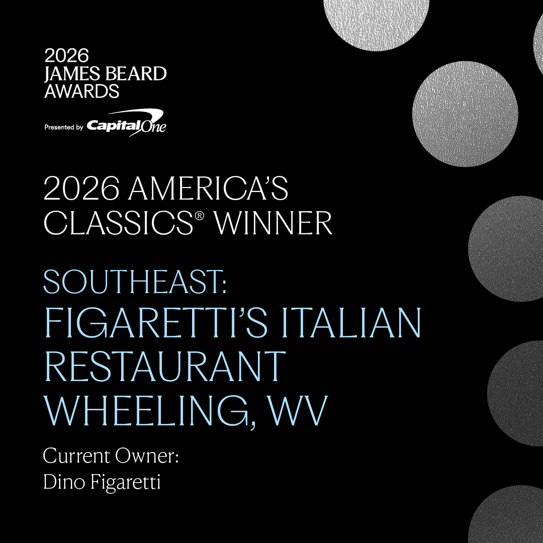 The 2026 James Beard Foundation Restaurant and Chef America’s Classics Award Winners – Figaretti’s Italian Restaurant