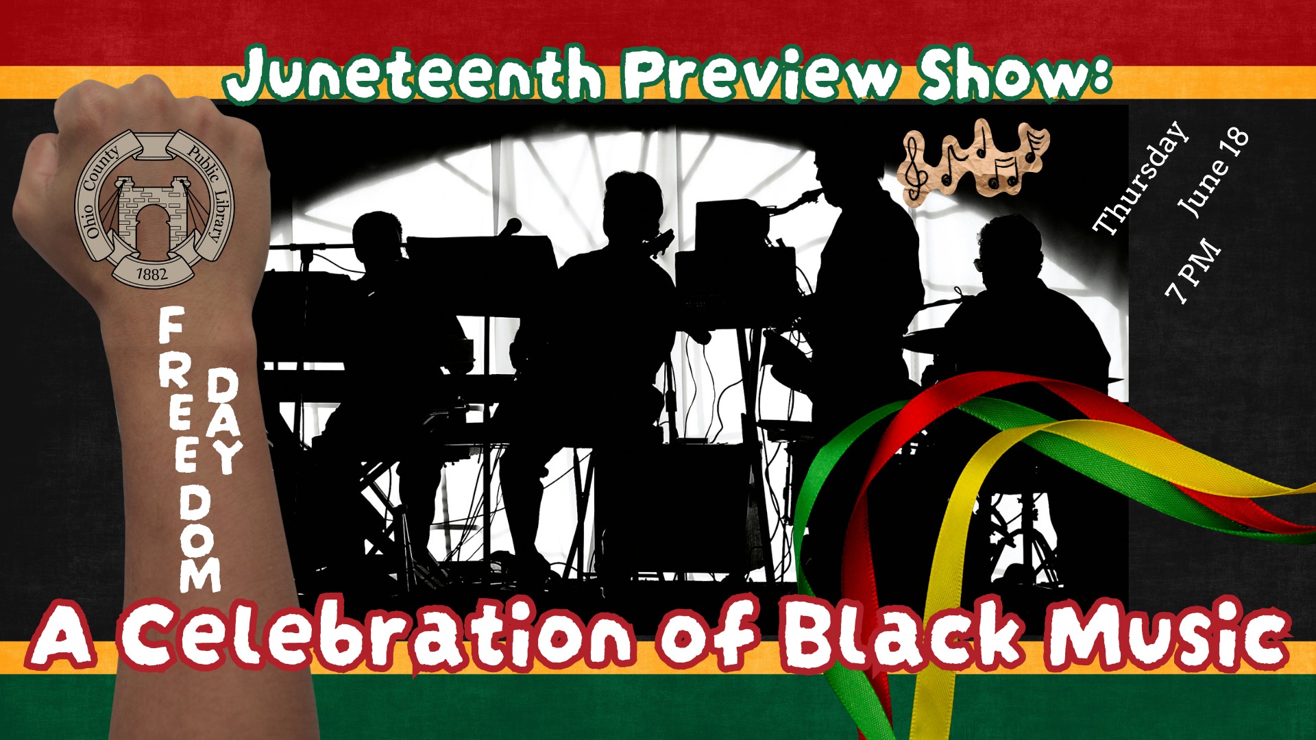 Ohio County Public Library Hosts A Celebration of Black Music
