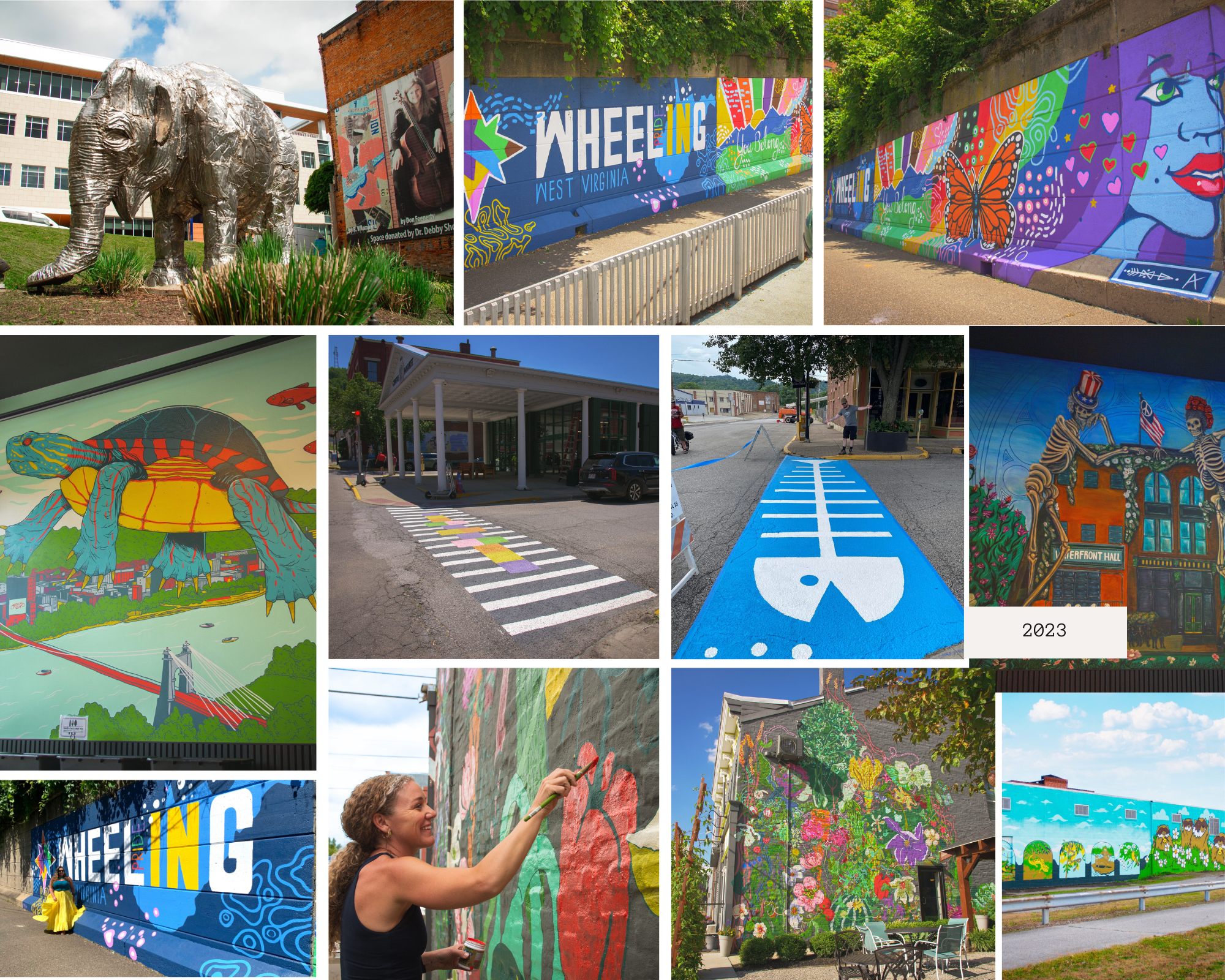 Walk, Explore, and Discover with the Wheeling Public Art Trail