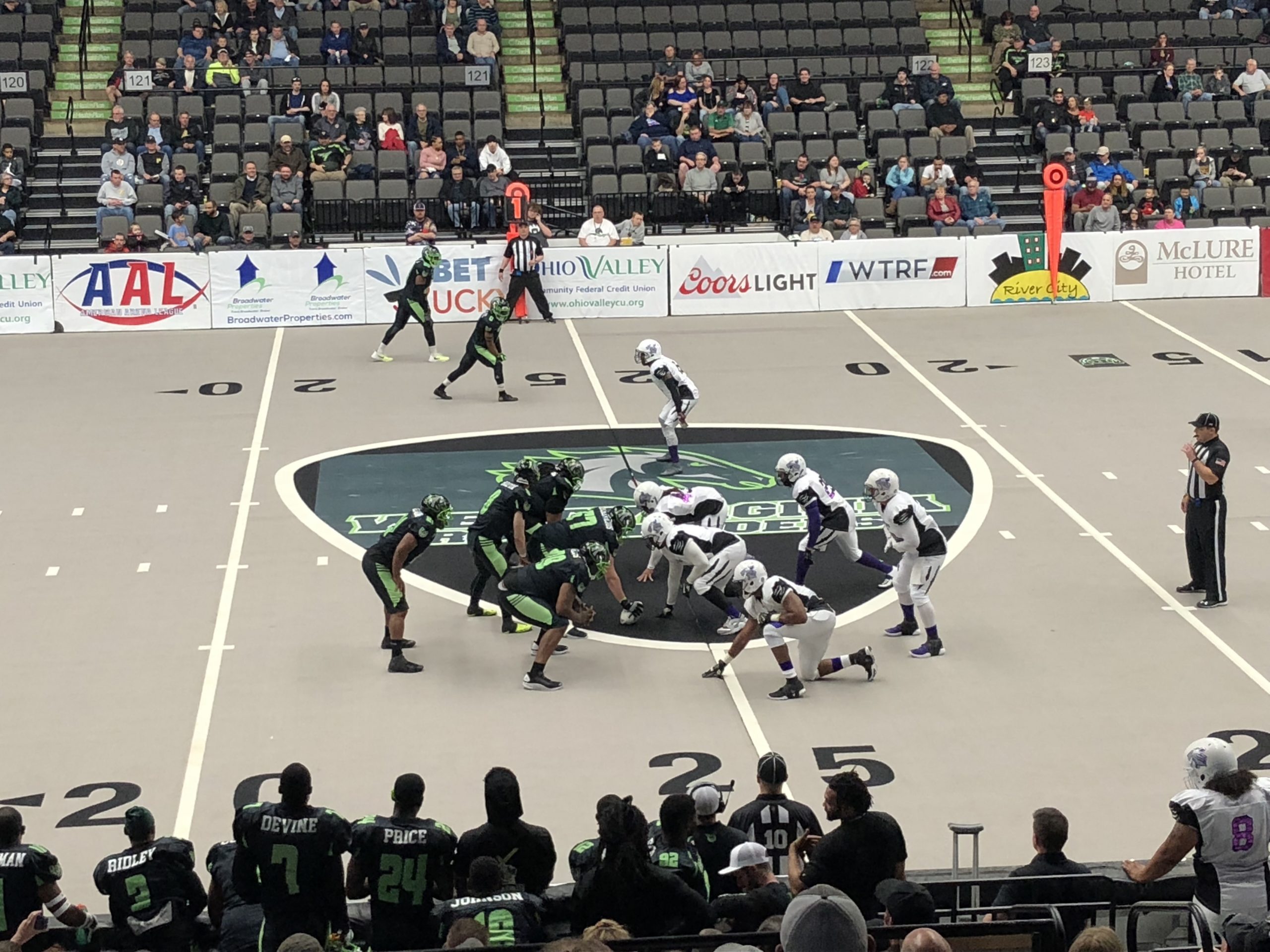 West Virginia Roughriders Bring Gripping Gridiron Glory to Wheeling